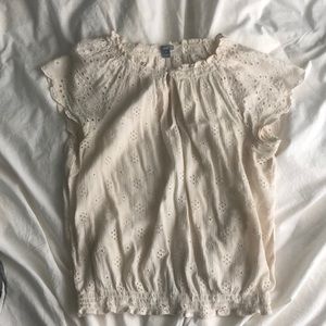 Aerie Eyelet Top